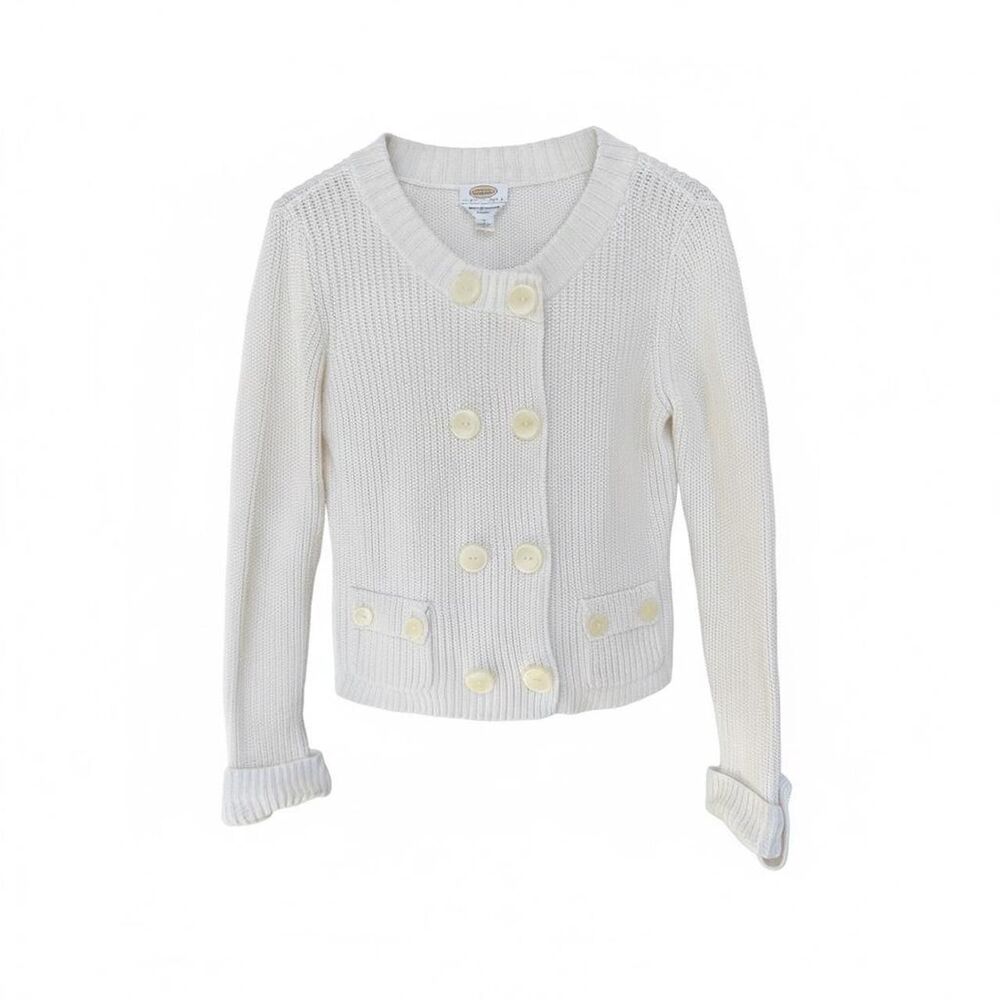 White Talbots cardigan size L